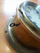 Antique Brass Ships Clock - Fusee - Circa 1875 Clocks photo 5