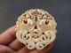 Old China White Jade Hand - Carved Phoenix Statue Pendant P63 Necklaces & Pendants photo 1