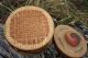 Large Nootka Basket Swirl Lid Knob Top.  Old Nuu Chah Nulth.  Makah Canoe,  Bird Native American photo 3