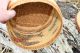 Large Nootka Basket Swirl Lid Knob Top.  Old Nuu Chah Nulth.  Makah Canoe,  Bird Native American photo 7
