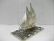 The Sailboat Of Silver985 Of Japan.  200g/ 7.  04oz.  Takehiko ' S Work. Other Antique Sterling Silver photo 1