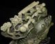 Chiese Jade Hand Carved Jade More Than Wealth Statues Other Antique Chinese Statues photo 3