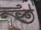 7 - Art Deco Metal & Cast Iron Swing - Out Curtain Rods. Windows, Sashes & Locks photo 3