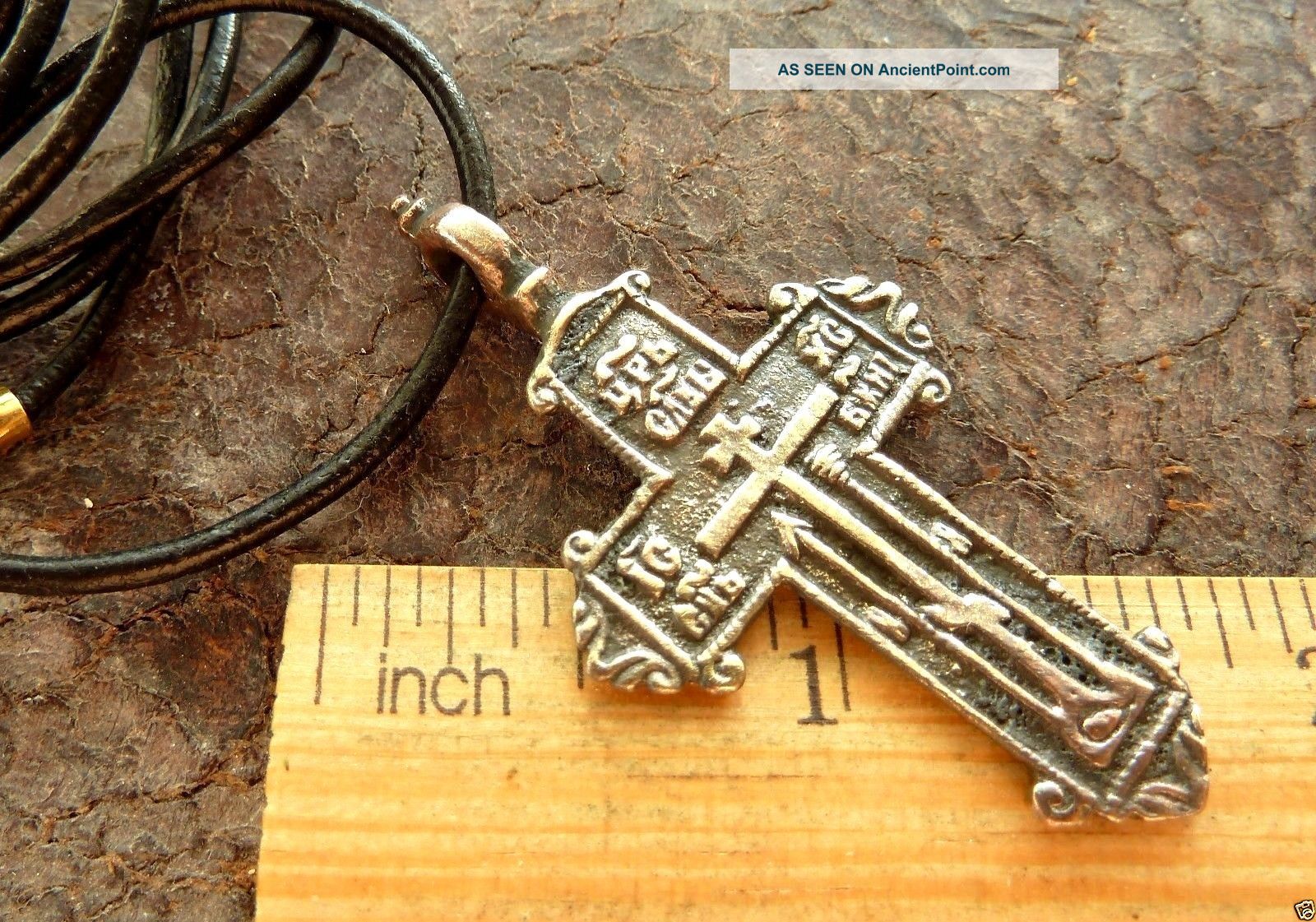 Post Medieval Bronze Neck Cross (000) Other Antiquities photo