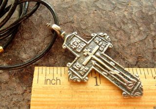 Post Medieval Bronze Neck Cross (000) photo