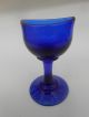 Early 20th C.  Freeblown Cobalt Blue Glass Pedestal Eye Bath/cup D Other Medical Antiques photo 1