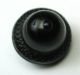 Antique Black Glass Button Realistic 3d Acorn Fun And Unusual Buttons photo 2