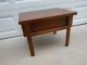 Vintage Lane Mid Century Modern Solid Wood End Table W/dovetail Drawer 114402 Post-1950 photo 3