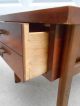 Vintage Lane Mid Century Modern Solid Wood End Table W/dovetail Drawer 114402 Post-1950 photo 7