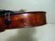 Salzard Vintage/antique Full Size 4/4 Scale French Violin W/ Old Bausch Bow String photo 7
