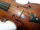 Salzard Vintage/antique Full Size 4/4 Scale French Violin W/ Old Bausch Bow String photo 8