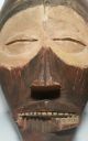 Vintage Carved Wood Painted African Style Tribal Cerimonial Masks Old Folk Art Masks photo 2