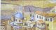Watercolor Painting Artist Signed J.  Rein Marsaba Holy Land Palestine Holy Land photo 4