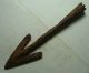 Rare Ancient Roman Weapon Javelin Arrowhead Swallowtail Bolt Head Spear Blade Roman photo 1