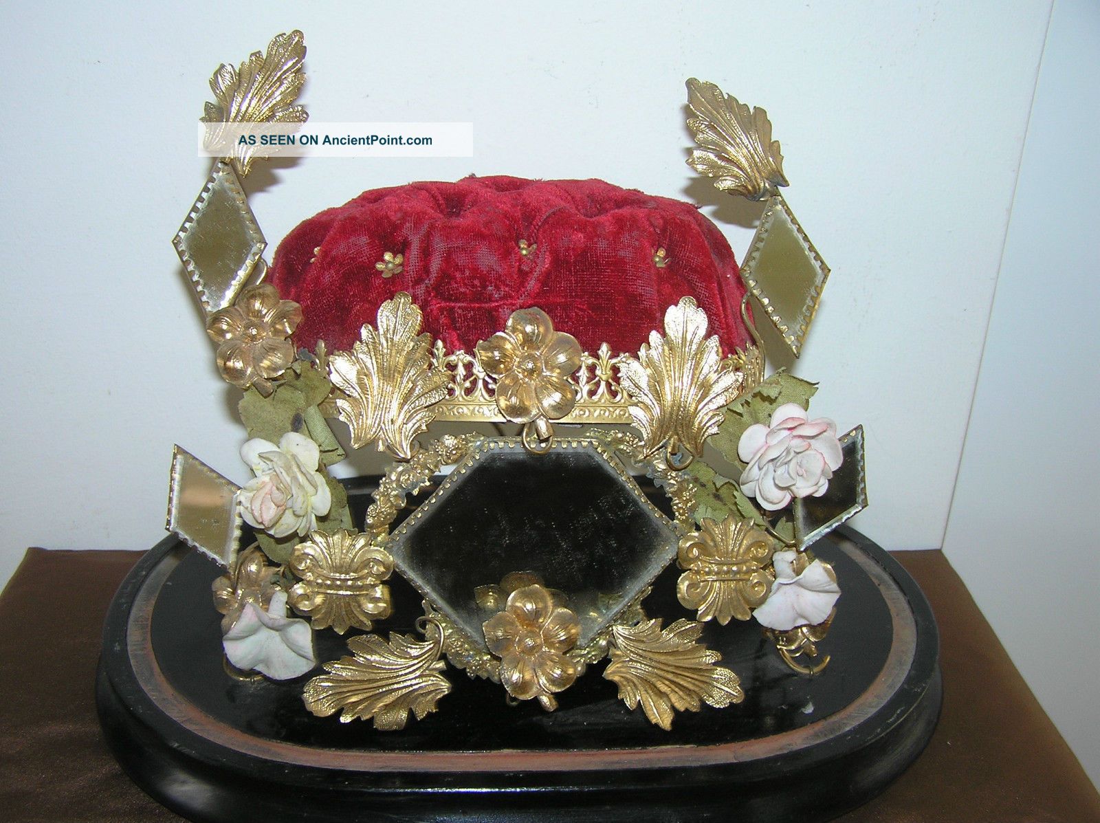 Antique French Wedding Marriage Stand Ca1880. Other Antique Decorative Arts photo