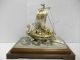 Silver960 (phoenix) Huge Treasure Ship.  350g/ 12.  35oz.  Takehiko ' S Work. Other Antique Sterling Silver photo 1