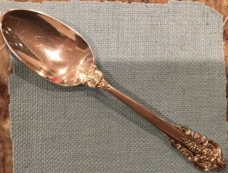 Wallace Sterling Grand Baroque Place/oval Soup Spoon 6 7/8 