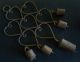 Antique Rusty Bell Wind Chime Nr Primitives photo 2