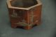 Chinese Red Clay Small Flower Pot Bonsai W/marked Other Chinese Antiques photo 4