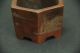 Chinese Red Clay Small Flower Pot Bonsai W/marked Other Chinese Antiques photo 5