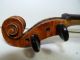 Anton Bachmann Leipzig Vintage/antique Full Size 4/4 Scale Violin W/ Case String photo 4