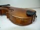Anton Bachmann Leipzig Vintage/antique Full Size 4/4 Scale Violin W/ Case String photo 5