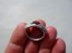 Ancient Roman Silver Intaglio Ring,  With Engraved Fish On The Carnelian Stone Roman photo 4