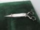 Early Victorian Silver Close - Plate Scissor Candle Snuffers 17.  5 Cm Other Antique Silverplate photo 5
