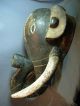Exquiste Heavy Solid Baule Elephant Mask,  Ivory Coast. Masks photo 2