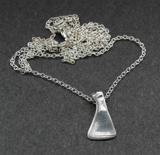 Viking Silver Axe Amulet - Circa 8th/10th Cent Ad photo