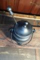 Antique Cast Iron Fire Starter Cauldron Smudge Pot Footed Kettle & Pumice Wand Hearth Ware photo 1