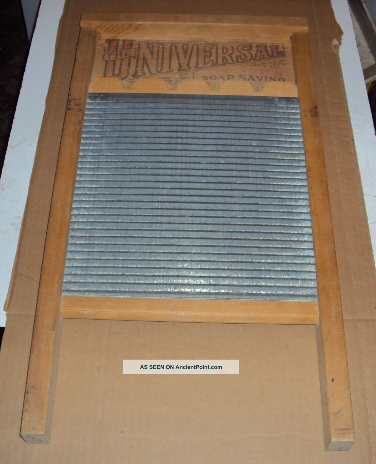 Vintage National Washboard Model Number 134 Primitives photo