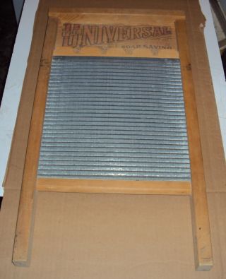 Vintage National Washboard Model Number 134 photo