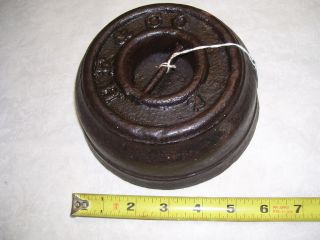 Horse Weight,  Vintage H.  F.  & Co.  No.  2,  (15 Lb. ) Horse Tether / Weight photo