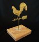 Vintage Salesman Sample Rooster Weathervane Antique Country Farmhouse Barn Weathervanes & Lightning Rods photo 1