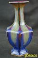 China Handwork Clooect Porcelain Colour Glaze 6 Edge Vase Vases photo 2