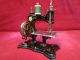 Rare Toy Sewing Machine Casige C/1904 W/german Edelweiss Flower Sewing Machines photo 5