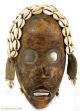 Dan Deangle Mask Cowrie Shells African Art Was $295 Masks photo 1