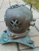 Vintage Copper Brass Scuba Diving Helmet Desk Accessory Nautical Decor Lamp Diving Helmets photo 5