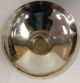 Vintage Mercury Glass Reflector For Bracket Oil Lamp Antique Silver Glass Chandeliers, Fixtures, Sconces photo 1