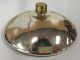 Vintage Mercury Glass Reflector For Bracket Oil Lamp Antique Silver Glass Chandeliers, Fixtures, Sconces photo 4