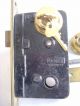 Vintage Nos Sargent Brass Mortise Lockset Keyed Dead Bolt Complete Locks & Keys photo 3