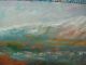 Stunning Colors Irish Landscape Oil Painting Listed American Other Maritime Antiques photo 7