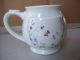 Vintage Tea Cup Mug With Tea Bag Holder Pocket Floral Butterfly Design Cups & Saucers photo 1