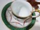 Antique Meissen Germany Floral Swags Swan Handle Cup & Saucer Cups & Saucers photo 4