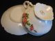 Vtg Bone China Cup & Saucer W/ Roses By Ucagco Of Japan Cup & Saucer Cups & Saucers photo 3