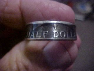 Metal Detector Find - - - Handmade Silver Ring photo