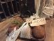 Primitive Grubby Large Pantry Coffee Cake Bowl Filler Early Look Farmhouse Primitives photo 1