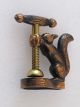 Squirrel Figurine Brass & Copper Nutcracker Fast Other Antique Home & Hearth photo 1