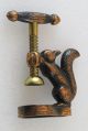 Squirrel Figurine Brass & Copper Nutcracker Fast Other Antique Home & Hearth photo 2